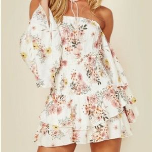 Blue Life Party Romper